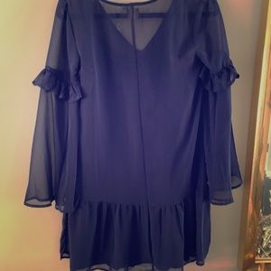 ASOS long sleeve shirt dress